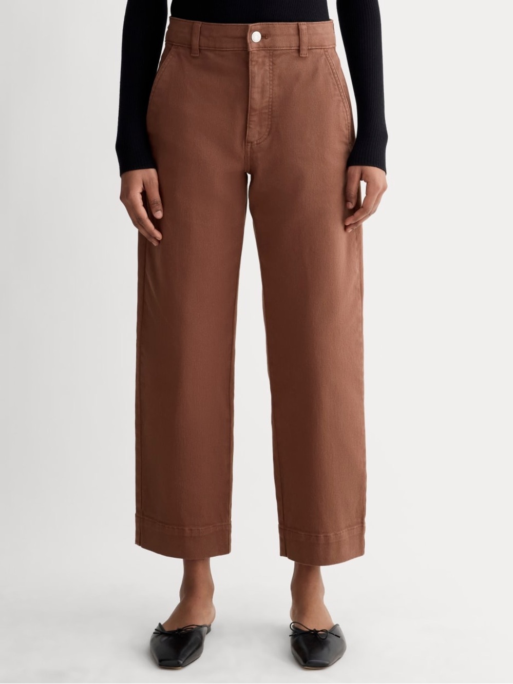 Everlane THE UTILITY STRAIGHT-LEG
PANT , sz : 4